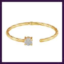 Pulseira-de-Ouro-Amarelo-18k-ponta-redonda-pave